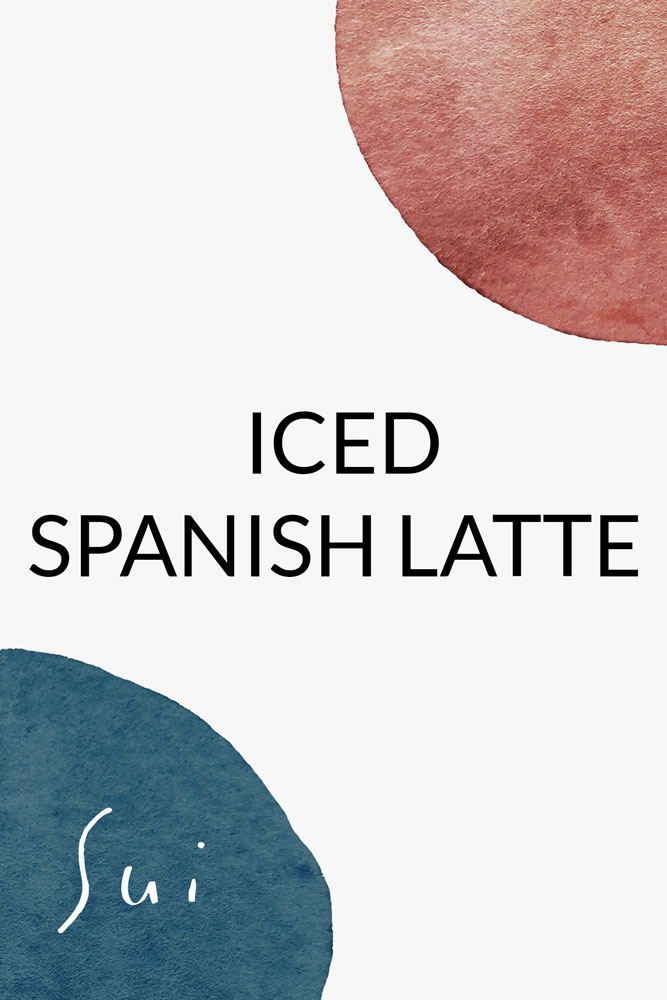 ICED SPANISH LATTE